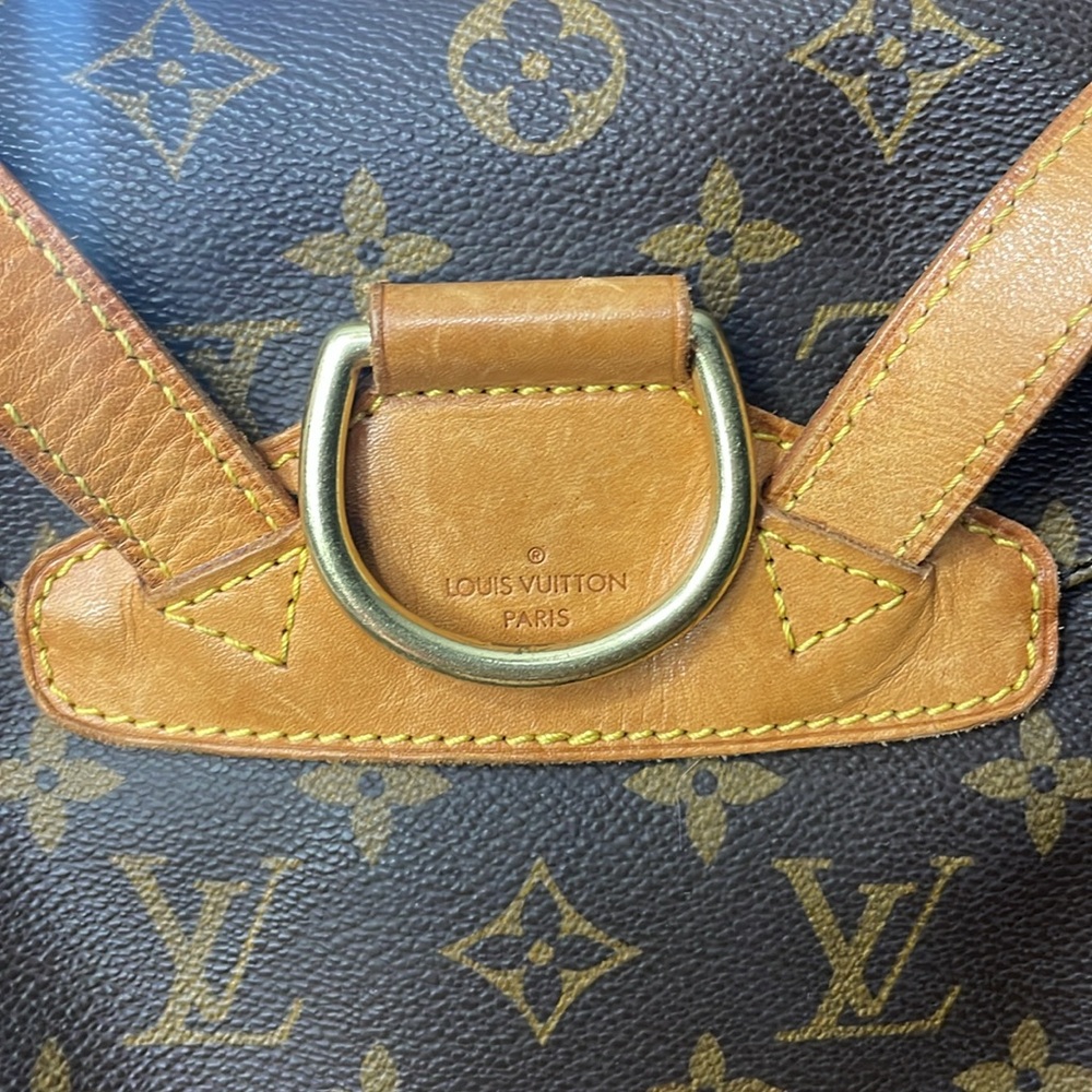 Louis Vuitton Brown Tan Monogram Montsouris MM Vintage - Picture 6 of 15